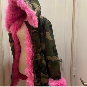 One of a kind fur coat